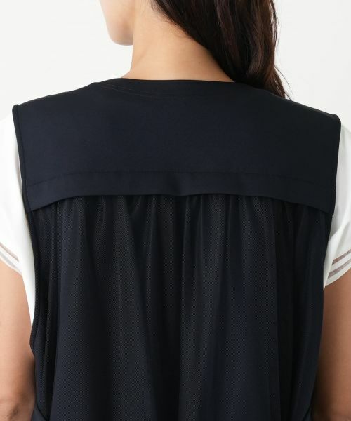 Leilian PLUS HOUSE / レリアンプラスハウス テーラードジャケット | セミロングベスト【NEMIKA】 | 詳細11