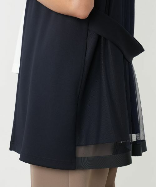 Leilian PLUS HOUSE / レリアンプラスハウス テーラードジャケット | セミロングベスト【NEMIKA】 | 詳細14