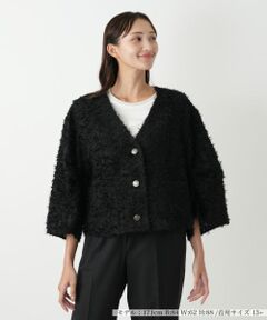 Leilian PLUS HOUSE / レリアンプラスハウス テーラードジャケット | フェザーライクジャケット【NEMIKA】