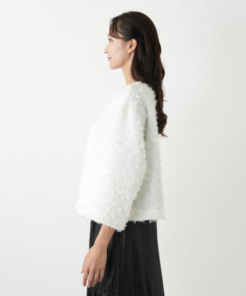 Leilian PLUS HOUSE / レリアンプラスハウス テーラードジャケット | フェザーライクジャケット【NEMIKA】 | 詳細11