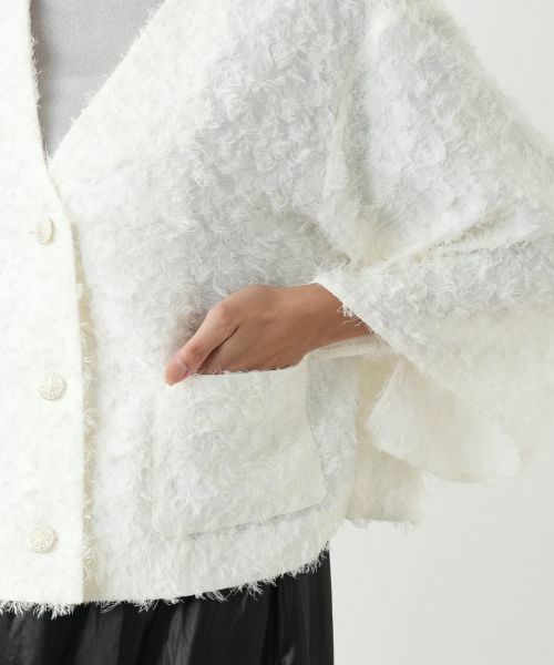 Leilian PLUS HOUSE / レリアンプラスハウス テーラードジャケット | フェザーライクジャケット【NEMIKA】 | 詳細16
