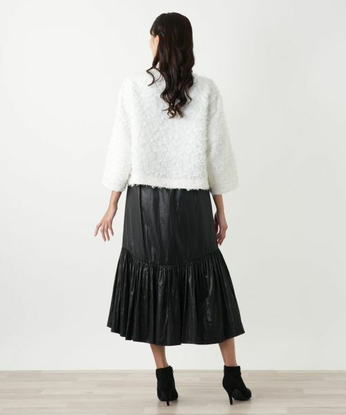 Leilian PLUS HOUSE / レリアンプラスハウス テーラードジャケット | フェザーライクジャケット【NEMIKA】 | 詳細9