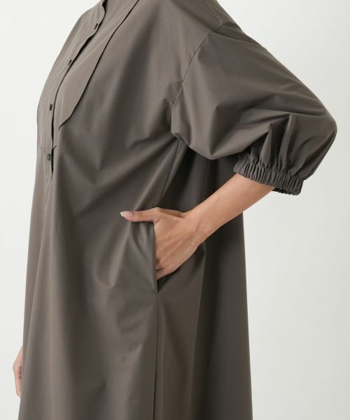 Leilian PLUS HOUSE / レリアンプラスハウス ドレス | スタンドカラーワンピース【プラス企画】 | 詳細13
