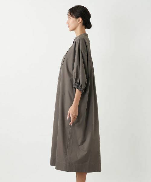Leilian PLUS HOUSE / レリアンプラスハウス ドレス | スタンドカラーワンピース【プラス企画】 | 詳細8