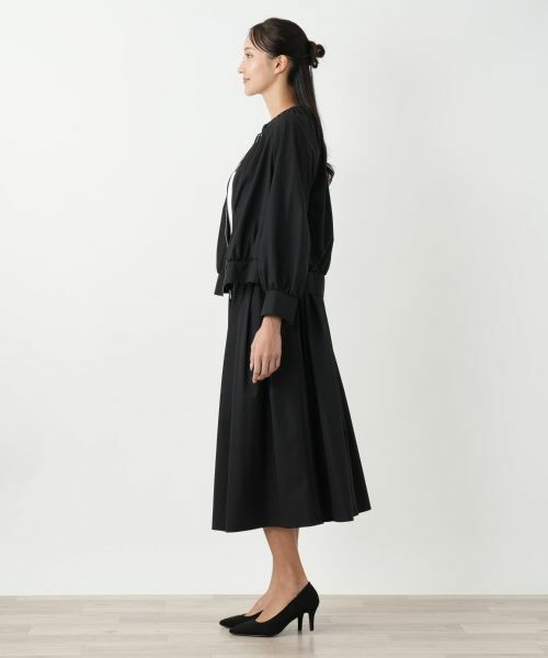 Leilian PLUS HOUSE / レリアンプラスハウス その他アウター | ノーカラーブルゾン【プラス企画】 | 詳細2