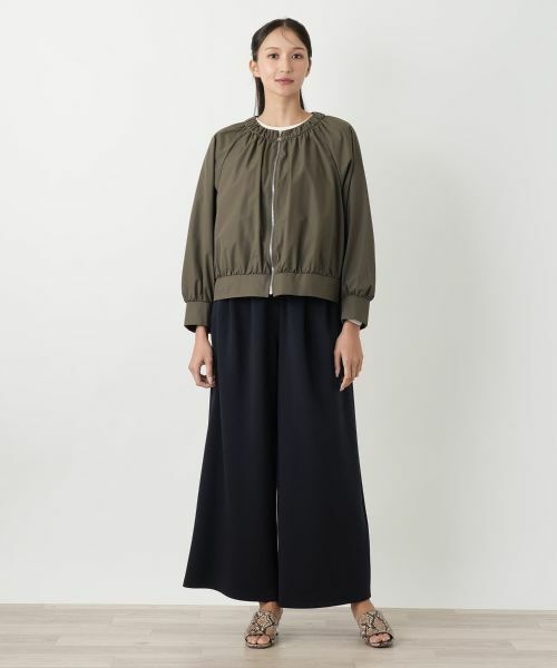 Leilian PLUS HOUSE / レリアンプラスハウス その他アウター | ノーカラーブルゾン【プラス企画】 | 詳細4