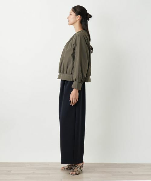 Leilian PLUS HOUSE / レリアンプラスハウス その他アウター | ノーカラーブルゾン【プラス企画】 | 詳細5