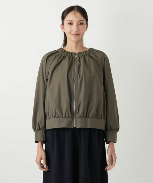 Leilian PLUS HOUSE / レリアンプラスハウス その他アウター | ノーカラーブルゾン【プラス企画】 | 詳細7