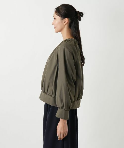 Leilian PLUS HOUSE / レリアンプラスハウス その他アウター | ノーカラーブルゾン【プラス企画】 | 詳細8