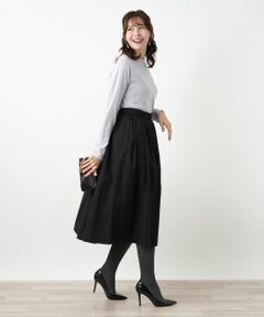 Leilian PLUS HOUSE / レリアンプラスハウス ミニ・ひざ丈スカート | スカート【プラス企画】