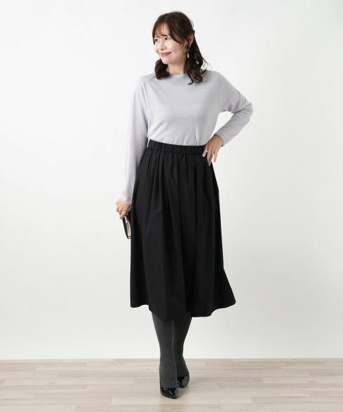 Leilian PLUS HOUSE / レリアンプラスハウス ミニ・ひざ丈スカート | スカート【プラス企画】 | 詳細4