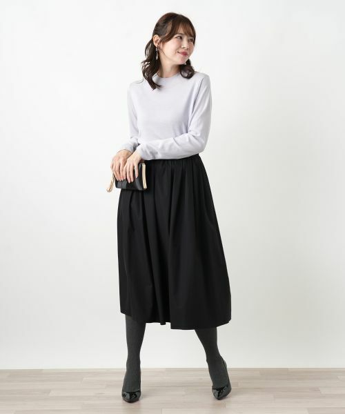 Leilian PLUS HOUSE / レリアンプラスハウス ミニ・ひざ丈スカート | スカート【プラス企画】 | 詳細6