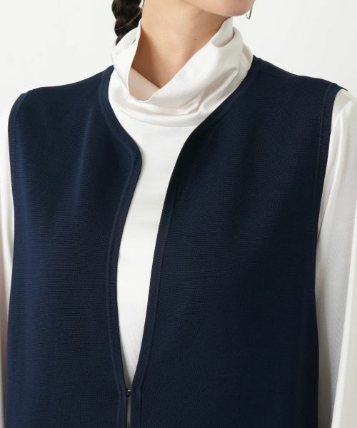 Leilian PLUS HOUSE / レリアンプラスハウス テーラードジャケット | ニットベスト【Leilian WHITE LABEL】 | 詳細10