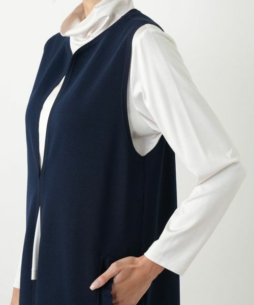 Leilian PLUS HOUSE / レリアンプラスハウス テーラードジャケット | ニットベスト【Leilian WHITE LABEL】 | 詳細12