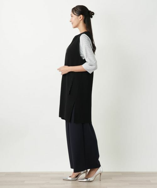 Leilian PLUS HOUSE / レリアンプラスハウス テーラードジャケット | ニットベスト【Leilian WHITE LABEL】 | 詳細2