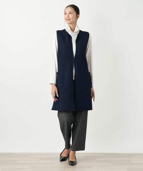 Leilian PLUS HOUSE / レリアンプラスハウス テーラードジャケット | ニットベスト【Leilian WHITE LABEL】 | 詳細4