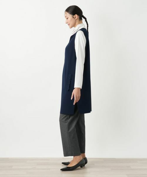 Leilian PLUS HOUSE / レリアンプラスハウス テーラードジャケット | ニットベスト【Leilian WHITE LABEL】 | 詳細5