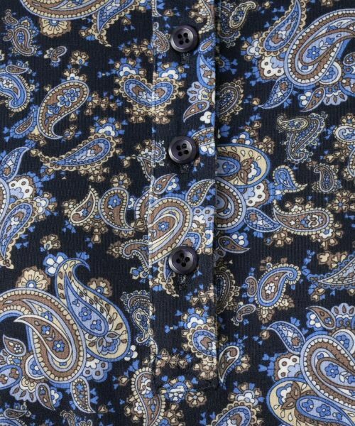 Leilian PLUS HOUSE / レリアンプラスハウス ポロシャツ | ペイズリー柄ポロシャツチュニック【Leilian WHITE LABEL】 | 詳細14