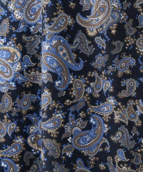 Leilian PLUS HOUSE / レリアンプラスハウス ポロシャツ | ペイズリー柄ポロシャツチュニック【Leilian WHITE LABEL】 | 詳細15