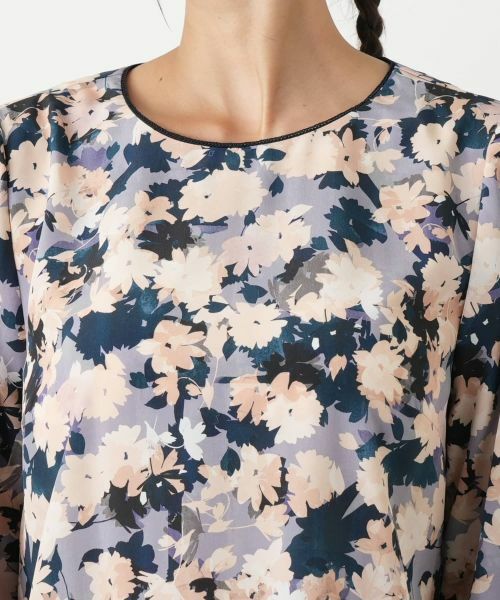 Leilian PLUS HOUSE / レリアンプラスハウス シャツ・ブラウス | 花柄ブラウス【Leilian WHITE LABEL】 | 詳細10