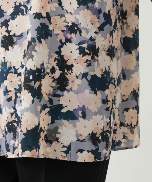 Leilian PLUS HOUSE / レリアンプラスハウス シャツ・ブラウス | 花柄ブラウス【Leilian WHITE LABEL】 | 詳細13