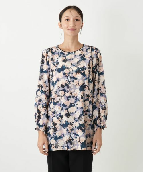 Leilian PLUS HOUSE / レリアンプラスハウス シャツ・ブラウス | 花柄ブラウス【Leilian WHITE LABEL】 | 詳細7