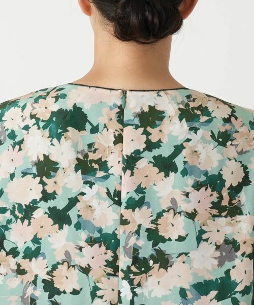 Leilian PLUS HOUSE / レリアンプラスハウス ドレス | 花柄フレアワンピース【Leilian WHITE LABEL】 | 詳細11