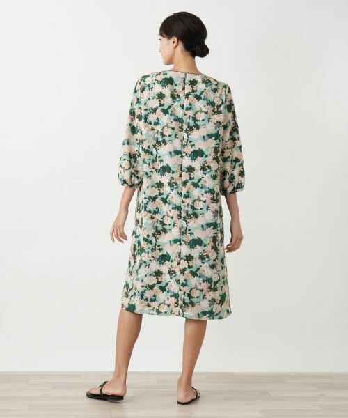 Leilian PLUS HOUSE / レリアンプラスハウス ドレス | 花柄フレアワンピース【Leilian WHITE LABEL】 | 詳細6
