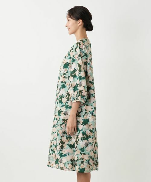 Leilian PLUS HOUSE / レリアンプラスハウス ドレス | 花柄フレアワンピース【Leilian WHITE LABEL】 | 詳細8