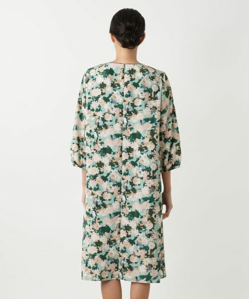 Leilian PLUS HOUSE / レリアンプラスハウス ドレス | 花柄フレアワンピース【Leilian WHITE LABEL】 | 詳細9