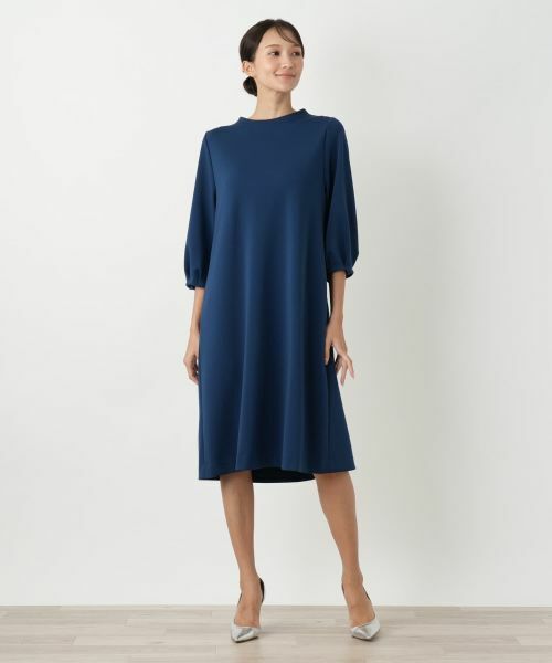 Leilian PLUS HOUSE / レリアンプラスハウス ドレス | 【店舗人気】無地ワンピース【Leilian WHITE LABEL】 | 詳細10
