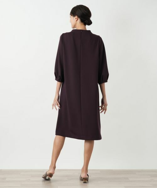 Leilian PLUS HOUSE / レリアンプラスハウス ドレス | 【店舗人気】無地ワンピース【Leilian WHITE LABEL】 | 詳細3