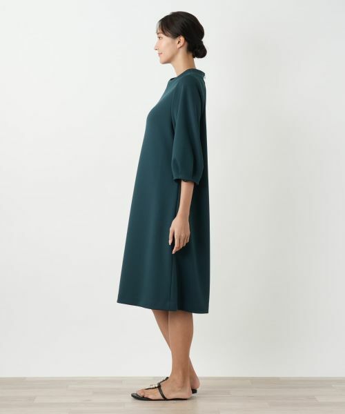 Leilian PLUS HOUSE / レリアンプラスハウス ドレス | 【店舗人気】無地ワンピース【Leilian WHITE LABEL】 | 詳細5