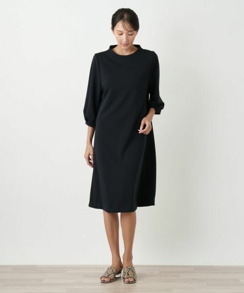 Leilian PLUS HOUSE / レリアンプラスハウス ドレス | 【店舗人気】無地ワンピース【Leilian WHITE LABEL】 | 詳細7