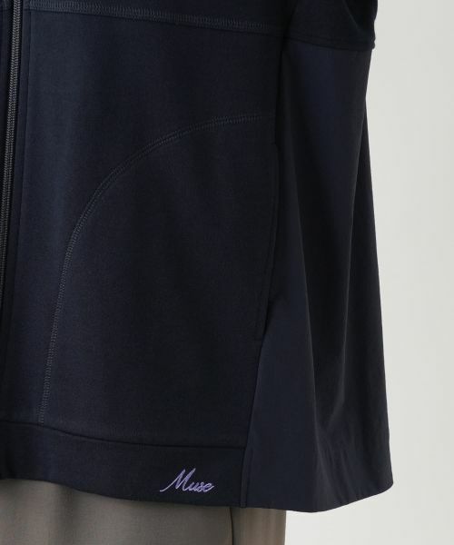 Leilian PLUS HOUSE / レリアンプラスハウス カーディガン・ボレロ | 切替パーカ【MUSE BY ROCHAS Premiere】 | 詳細14