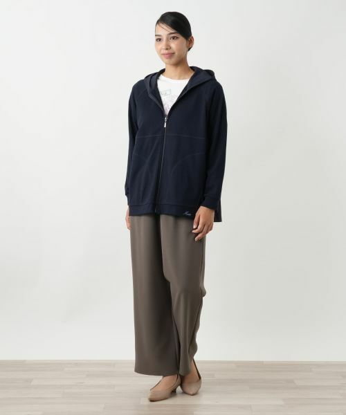 Leilian PLUS HOUSE / レリアンプラスハウス カーディガン・ボレロ | 切替パーカ【MUSE BY ROCHAS Premiere】 | 詳細4