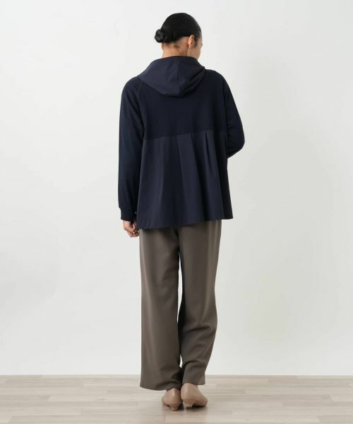 Leilian PLUS HOUSE / レリアンプラスハウス カーディガン・ボレロ | 切替パーカ【MUSE BY ROCHAS Premiere】 | 詳細6