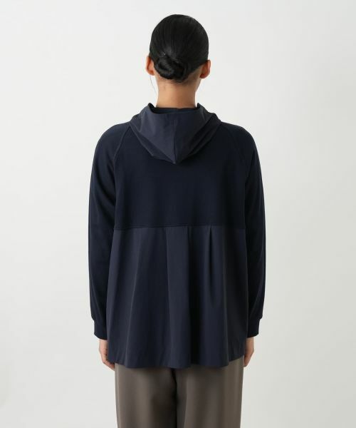 Leilian PLUS HOUSE / レリアンプラスハウス カーディガン・ボレロ | 切替パーカ【MUSE BY ROCHAS Premiere】 | 詳細9