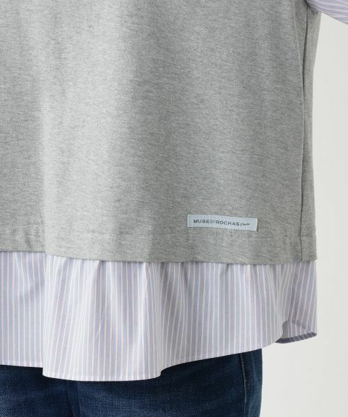 Leilian PLUS HOUSE / レリアンプラスハウス シャツ・ブラウス | レイヤード風プルオーバー【MUSE BY ROCHAS Premiere】 | 詳細13