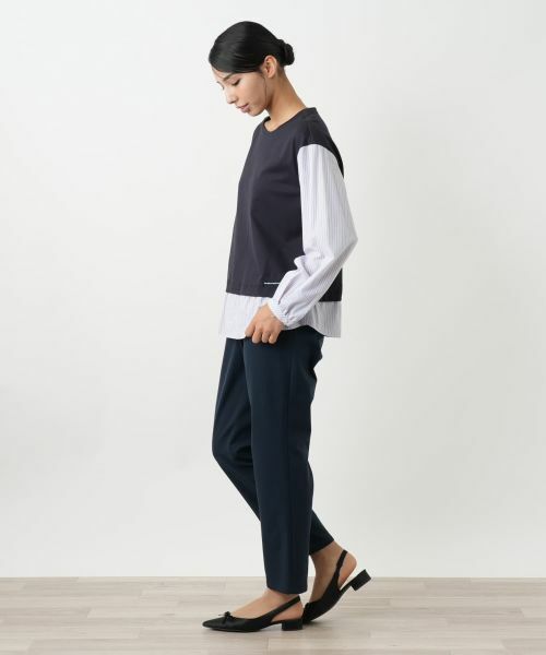 Leilian PLUS HOUSE / レリアンプラスハウス シャツ・ブラウス | レイヤード風プルオーバー【MUSE BY ROCHAS Premiere】 | 詳細2