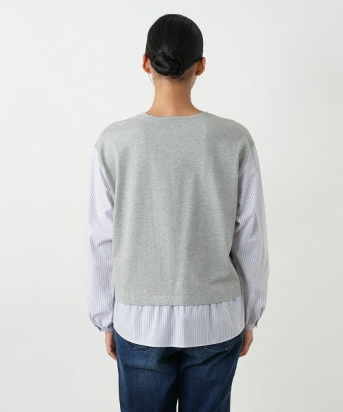 Leilian PLUS HOUSE / レリアンプラスハウス シャツ・ブラウス | レイヤード風プルオーバー【MUSE BY ROCHAS Premiere】 | 詳細9