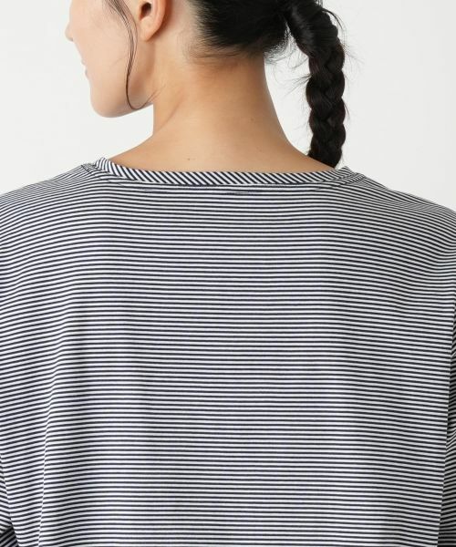 Leilian PLUS HOUSE / レリアンプラスハウス カットソー | ボーダー七分袖カットソー【MUSE BY ROCHAS Premiere】 | 詳細11