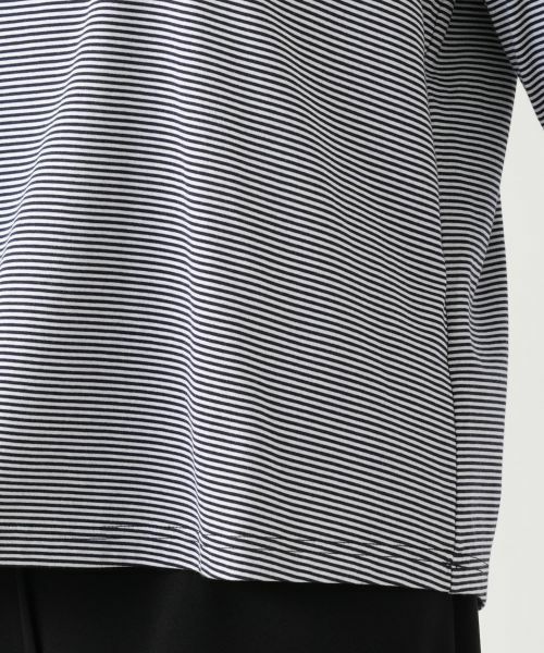 Leilian PLUS HOUSE / レリアンプラスハウス カットソー | ボーダー七分袖カットソー【MUSE BY ROCHAS Premiere】 | 詳細13