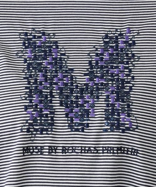 Leilian PLUS HOUSE / レリアンプラスハウス カットソー | ボーダー七分袖カットソー【MUSE BY ROCHAS Premiere】 | 詳細14