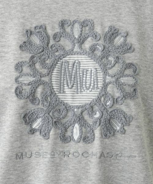 Leilian PLUS HOUSE / レリアンプラスハウス スウェット | 刺繍プルオーバー【MUSE BY ROCHAS Premiere】 | 詳細14