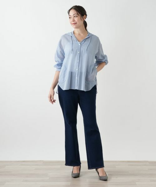 Leilian PLUS HOUSE / レリアンプラスハウス シャツ・ブラウス | フーディーブラウス【NEMIKA】 | 詳細10