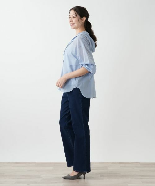 Leilian PLUS HOUSE / レリアンプラスハウス シャツ・ブラウス | フーディーブラウス【NEMIKA】 | 詳細11