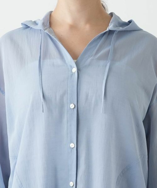 Leilian PLUS HOUSE / レリアンプラスハウス シャツ・ブラウス | フーディーブラウス【NEMIKA】 | 詳細16