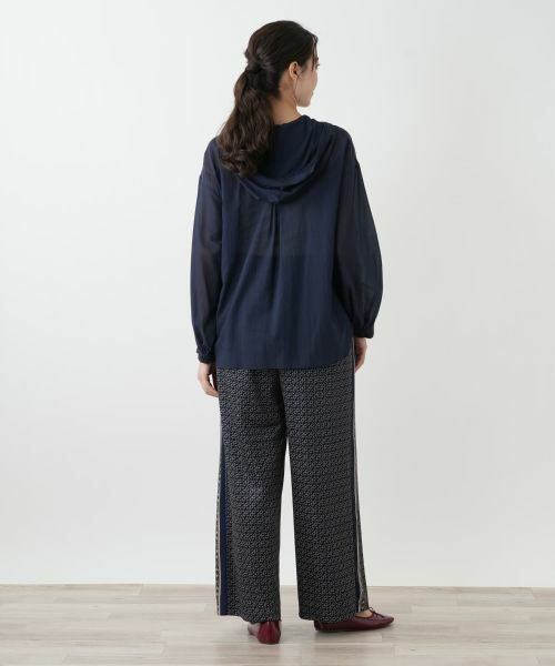 Leilian PLUS HOUSE / レリアンプラスハウス シャツ・ブラウス | フーディーブラウス【NEMIKA】 | 詳細3