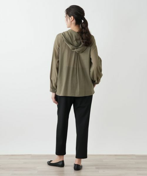 Leilian PLUS HOUSE / レリアンプラスハウス シャツ・ブラウス | フーディーブラウス【NEMIKA】 | 詳細6